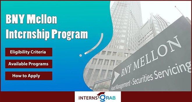 BNY Mellon Internship