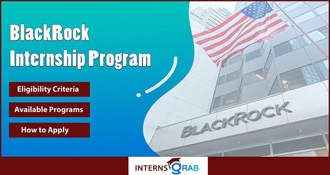 BlackRock Internship