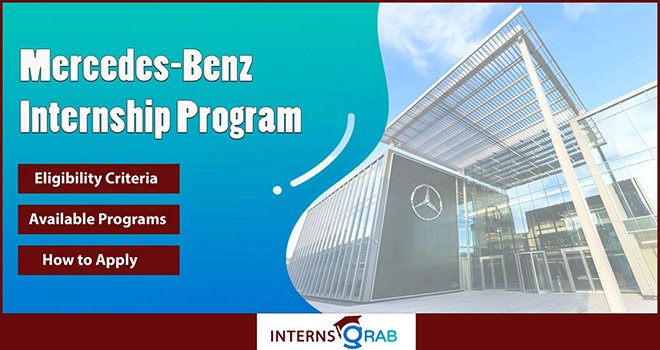 Mercedes Benz Internship