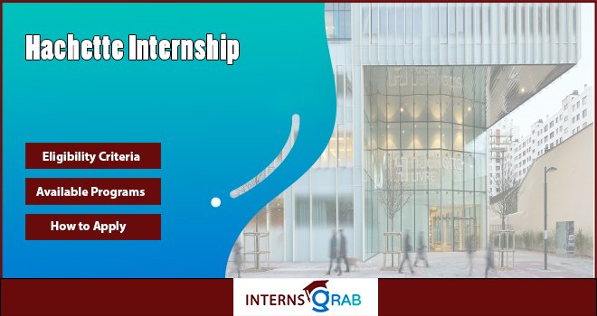 Hachette Internship