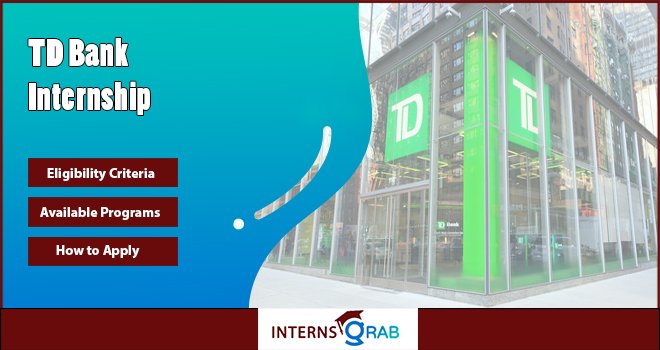 TD Bank Internship